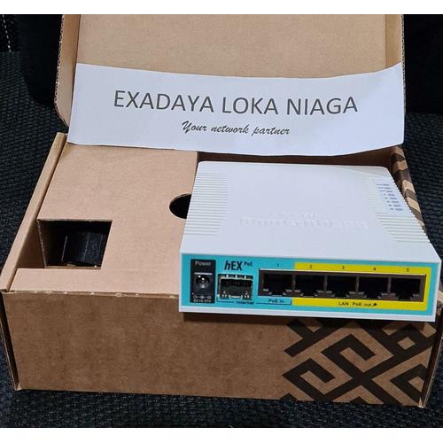 Jual Mikrotik RB960PGS RB960-PGS HEX-PoE Routerboard 5 port - Jakarta ...