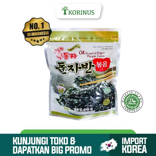 Gambar Korinus Ock Dong Ja Seaweed Flakes / Ock Dong Ja Flakes Halal dari Korinus Tokpoki undefined Tokopedia