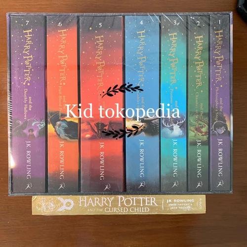 Jual Harry Potter book box set 8 buku original buku anak bahasa inggris