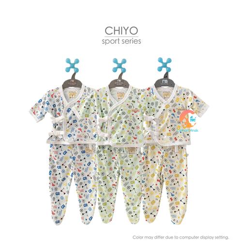 Foto Produk CHIYO Setelan Kimono Panjang & Celana Tutup Kaki Newborn - Sport Kuning dari Lemari Anak