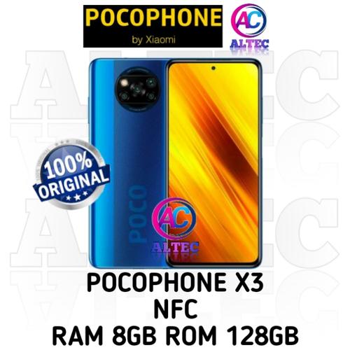 Foto Produk PocoPhone Poco X3 nfc 8/128 RAM 8GB ROM 128GB GARANSI RESMI - Cobalt Blue dari Altec Cellular