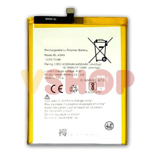 Foto Produk BATERAI BATRE INFINIX X603 - ZERO 5 BL-43AX BATTERY ORIGINAL dari vshop sparepart