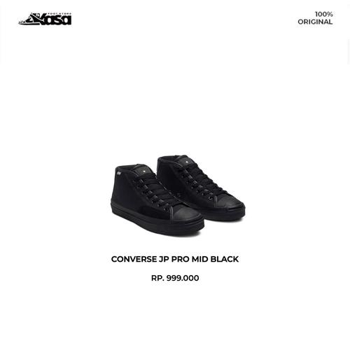 converse jp pro mid black