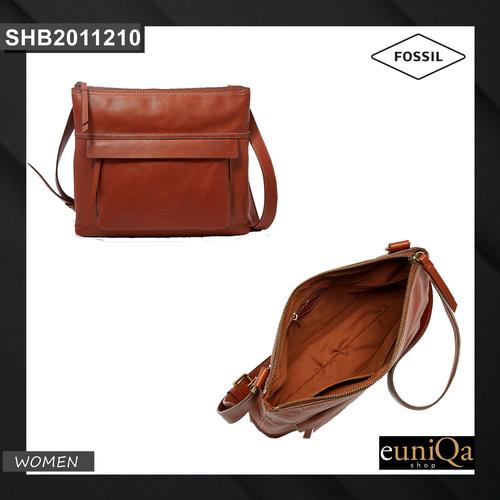 Jual Aida Crossbody Medium Brown - Kota 