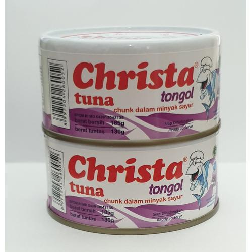 Foto Produk Paket isi 2Christa Tuna - Tuna Tongol dalam kaleng dari Christa Tuna Official