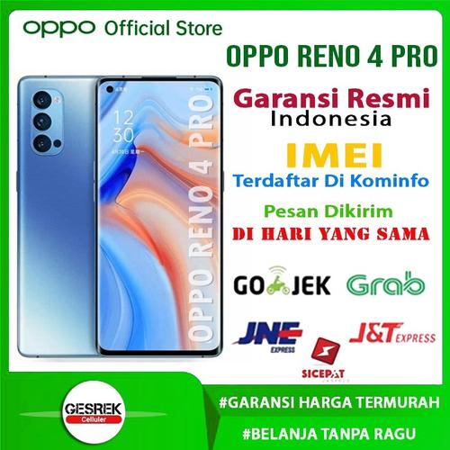 Foto Produk OPPO Reno 4 PRO - Garansi RESMI - Putih dari Gesrek Phone
