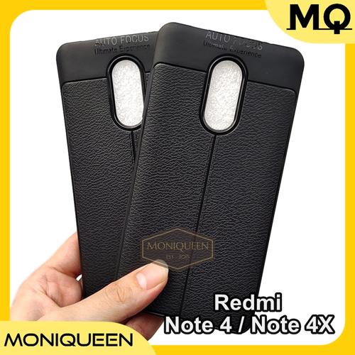 Foto Produk Xiaomi Redmi Note 4 / 4X Case Auto Focus Leather Softcase Autofocus dari MoniQueenShop