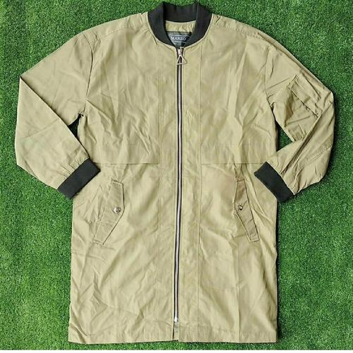 long green bomber jacket