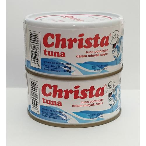 Foto Produk Paket isi 2 Christa Tuna - Tuna Potongan (Chunk) dalam Kaleng dari Christa Tuna Official