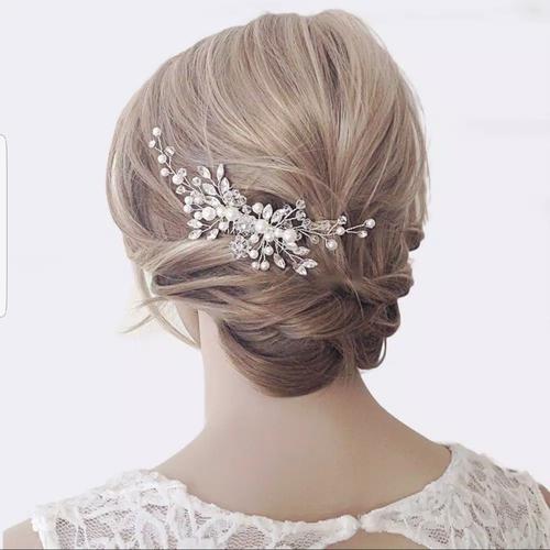 Foto Produk Sirkam Hiasan Rambut Aksesoris Sanggul Pesta Pengantin Wedding S04 dari Star Gallery