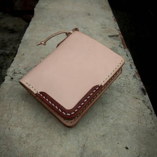 Foto Produk GAIL vegtan leather compact wallet dari treis leather