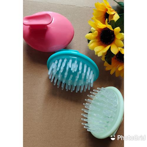 Foto Produk Sisir Sikat Rambut Keramas Bahan Silikon High Quality dari lucky pneumatic