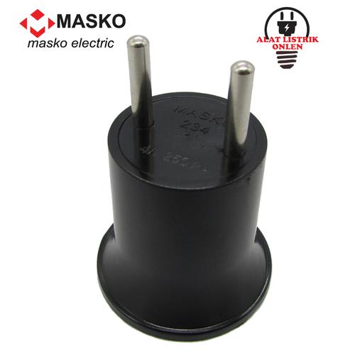 Jual MASKO FITTING COLOK HITAM E27 E-27 234 FITING LAMPU BOHLAM COLOKAN ...