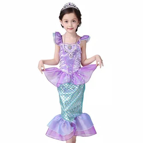 Foto Produk Dress mermaid anak princess ariel kostum costume cost play - 150 dari Mellyphang