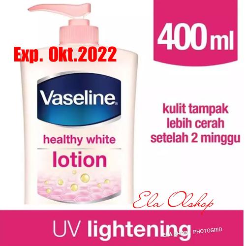 Foto Produk Vaseline Healthy White UV Lightening Lotion 400ml dari ela_shop