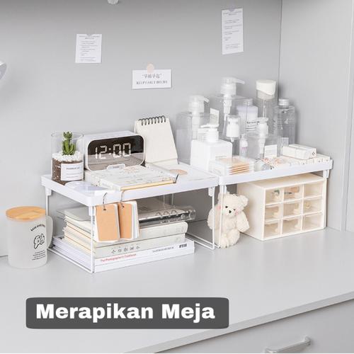 Foto Produk Rak Penyimpanan Meja Model Lipat Serbaguna HRM311 dari Mainland_