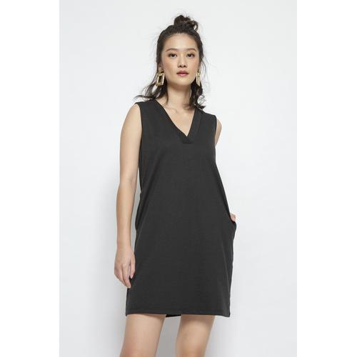 Foto Produk Minimal Lyanna V-Neck Dress - S dari minimal