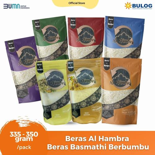 Gambar Beras Al Hambra Beras Basmathi Berbumbu - NsgrKmbg 335 gr dari BULOG Jakarta Selatan Tokopedia