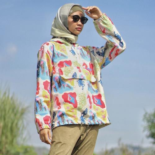 Foto Produk Jaket Olahraga Motif, Fitflo Activewear, Organic cotton, Raja Ampat - S dari Fitflo activewear