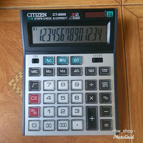 Jual Kalkulator Citizen CT 6999 Ukuran Besar . Kalkulator Citizen 14 Digit  - Kota Serang - Mimi_Store2811 | Tokopedia