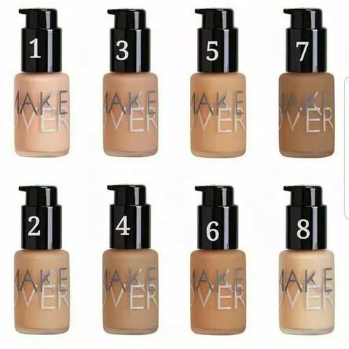 liquid matte foundation make over