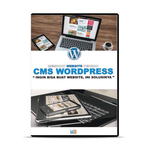 Foto Produk VIDEO TUTORIAL WORDPRESS : MEMBUAT WEBISTE DENGAN CMS WORDPRESS dari warung belajar