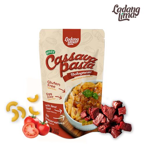 Foto Produk Ladang Lima Cassava Pasta Bolognese 155gr dari Official Ladang Lima