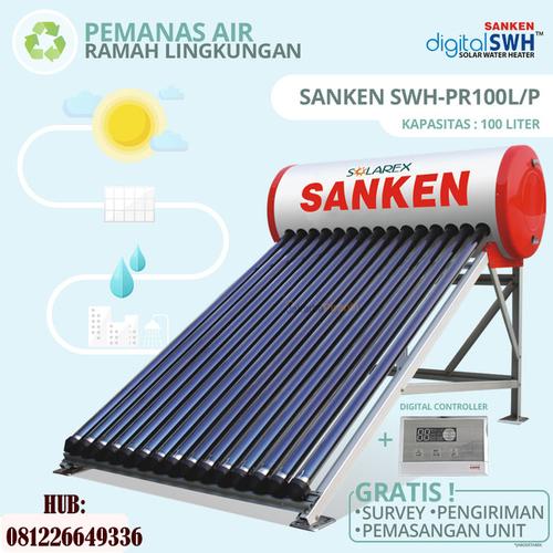 Jual Sanken Solar Water Heater Solarex Pemanas Air 100 liter- SWH PR100 L/P  - Kota Tangerang - Things12 | Tokopedia