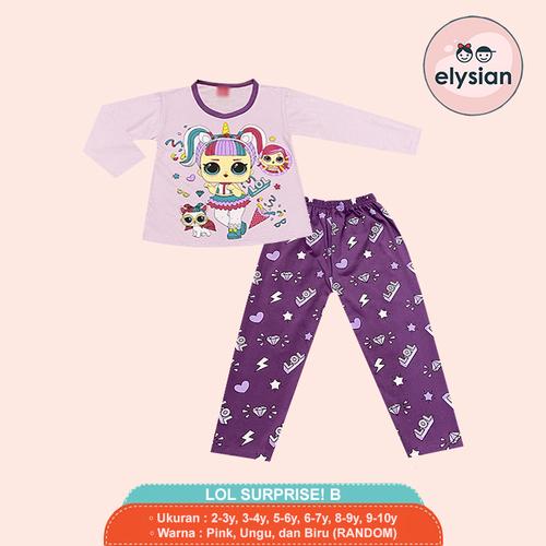 Foto Produk SETELAN ANAK PEREMPUAN LENGAN PANJANG LOL SURPRISE! B ELYSIAN - LOL B, 2-3y Panjang dari ElysianOfficialShop