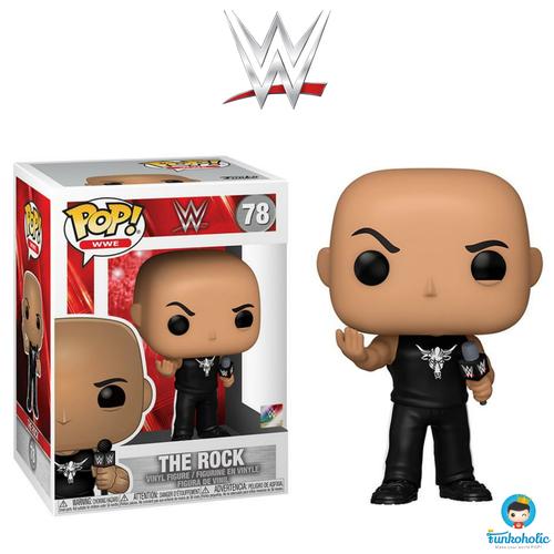 Jual Funko POP! WWE - The Rock with 