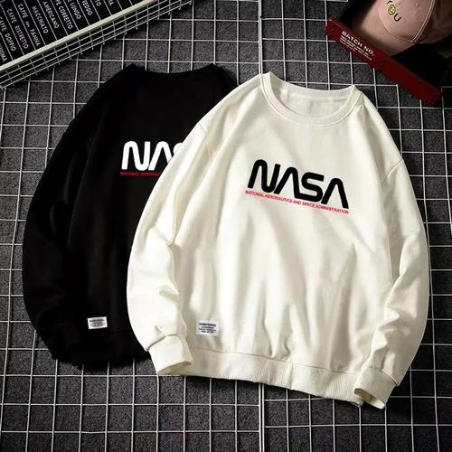 SWEATER HNM H\u0026M NASA COTTON FLEECE PRIA 