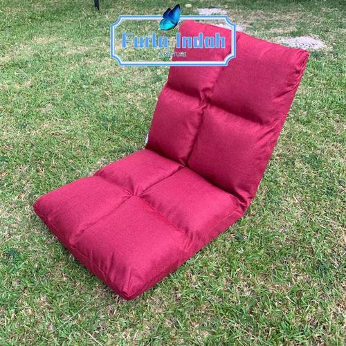 Foto Produk kursi lesehan/ kursi lipat lantai/kursi tatami IMPORT 100×46CM - Merah dari Furla Indah