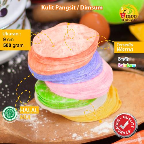 Gambar TERMURAH!! 500 GRAM KULIT DIMSUM WARNA KULIT PANGSIT PUTIH KULIT GYOZA - Putih dari Mee Macau Noodle (Mie) Kota Surabaya Tokopedia