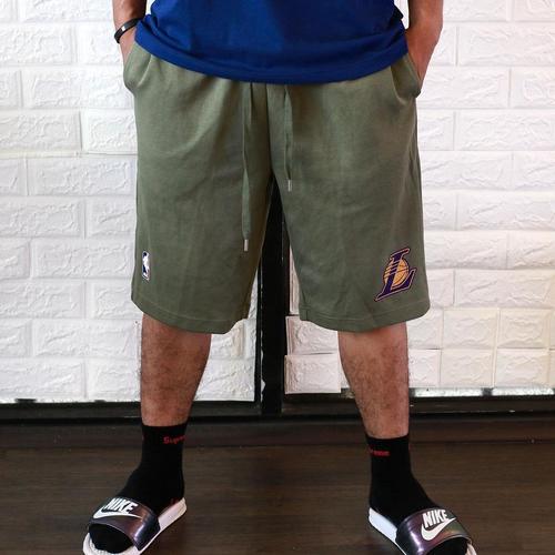 Jual NBA LOS ANGELS LAKERS LOGO SHORTS 