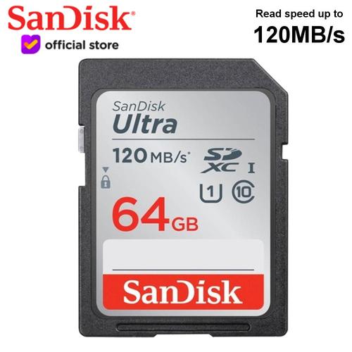 Foto Produk SanDisk Ultra SDXC Card class 10 64GB - GARANSI RESMI dari SanDisk Official