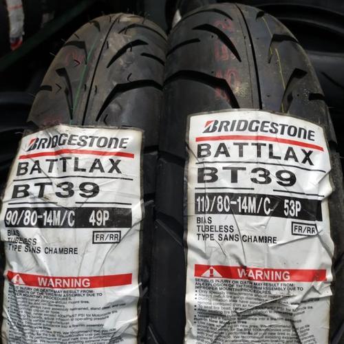 Foto Produk Ban BATTLAX BT39 Ukuran 90/80-14 ( NEW ) dari Sumber Jaya Motor