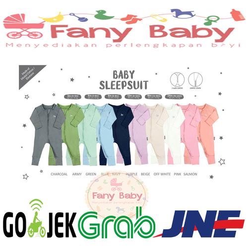 Gambar Little Palmerhaus Baby Sleepsuit 9 Months - 9M Forest Green dari Fany Baby ITC Kuningan Kota Tangerang Selatan Tokopedia