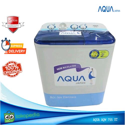 Gambar Mesin cuci 2 tabung sanyo aqua 771xt dari Maju Jaya Electronik Jakarta Barat Tokopedia
