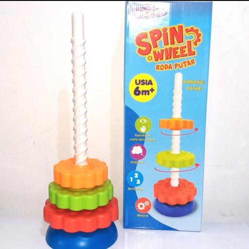 Foto Produk spin wheel newbie tech /mainan edukasi dari HM (hamanda) toys
