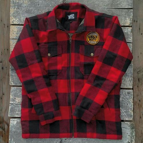 Gambar FLANEL JACKET "FLATER RED" dari BOBBERROOTS undefined Tokopedia