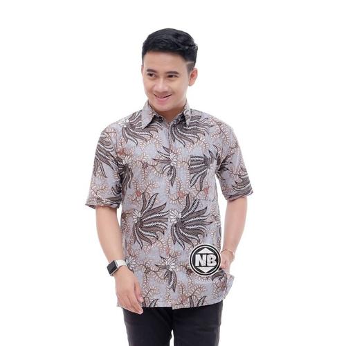 Foto Produk Batik Kurnia - Hem Batik Pria Katun Pekalongan 341 - XL dari Batik_kurnia