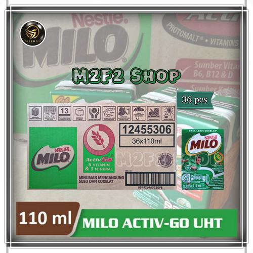 Foto Produk Susu Milo Kotak Coklat ACTIVE GO UHT - 115 ml dari M2F2 Shop