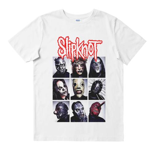 Jual SLIPKNOT - GROUP WHITE | KAOS BAND 