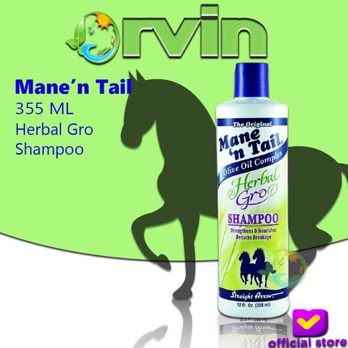 Foto Produk MANE N TAIL HERBAL GROWTH SHAMPOO 355ML / MANE N TAIL SHAMPOO KUDA dari Orvin Health & Beauty