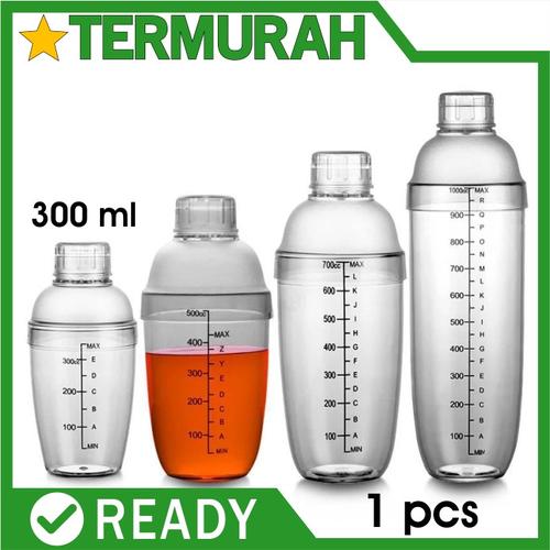 Foto Produk High Quality Stainless Plastik Cocktail Shaker 350 ml Bartender Tools - SHAKER350 plast dari Kastil Drakula