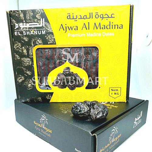 Gambar Kurma Ajwa 1 Kg Ukuran Besar Asli Madinah / Kurma Nabi Premium dari Syabab Mart 1438 Jakarta Timur Tokopedia