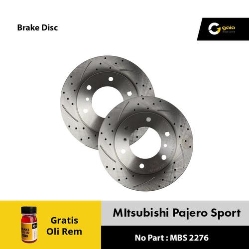 Foto Produk Brake Disc Rotor Mitsubishi PAJERO SPORT GAIA MBS2276 Original dari NEW INTI OTOPART BANDUNG