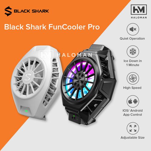 Foto Produk Black Shark 3 Pro FunCooler Pro - Fun Cooler Cooling Fan Pendingin HP - BR11 White dari haloman.id