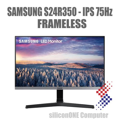 Foto Produk Samsung Monitor 24" S24R350 IPS 24R350 75Hz Frameless FHD HDMI VGA dari silicon ONE Computer