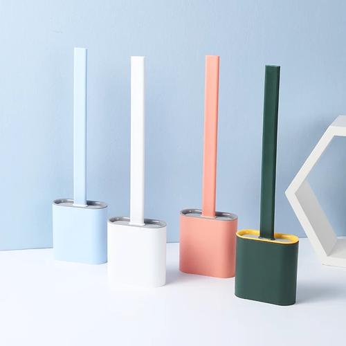 Foto Produk Sikat Silikon Pembersih Toilet Wc Fleksibel Silicone Toilet - Hijau dari DariDuaSatu